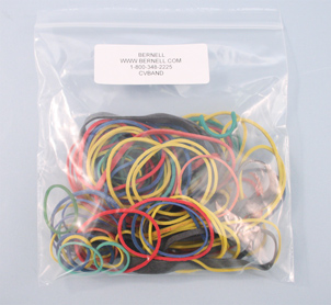 (100) Multi-Color Rubber BandsFor use with Geoboards (CV0655) & (AA909)
