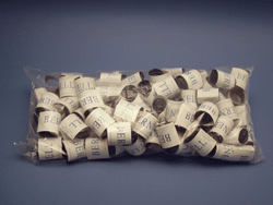Rollens Post-Myd WrapsColor: GrayBag of 100 @ 41&cent; eachQuantity Pricing Availableas low as 33&cent; each