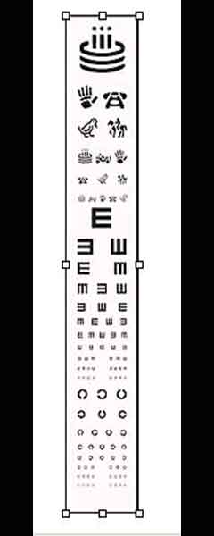 Projector Slide ReplacementsChild Acuity Slide(Stereo Optical)