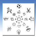 Children'sPeripheral Awareness Chart(Package of 30) (VTE)