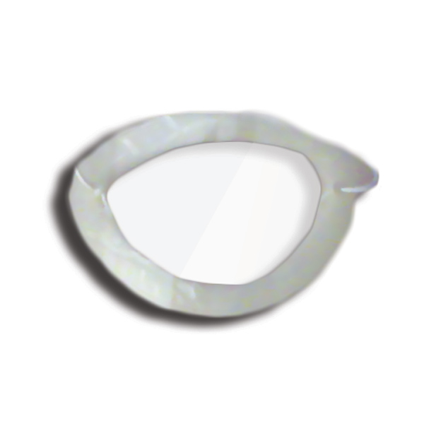  Eye Shields With Foam (Large)  Color:  Clear   43mm x  65mm  (Package of 12) 