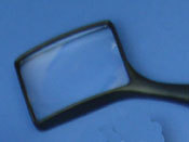  (E)   Coil Minor Reader Magnifier   (2.5x  Magnification)  80mm x 62mm Lens