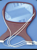  (K)   Coil Necklace Magnifier   (1.7x Magnification)   5-1/2" x 4" Lens