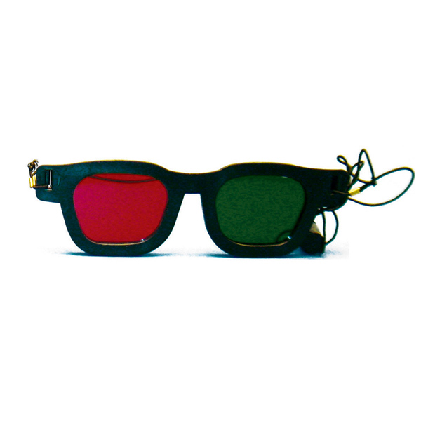  Original Bernell Model Red/Green Goggle  with Elastic   (Single Pair)