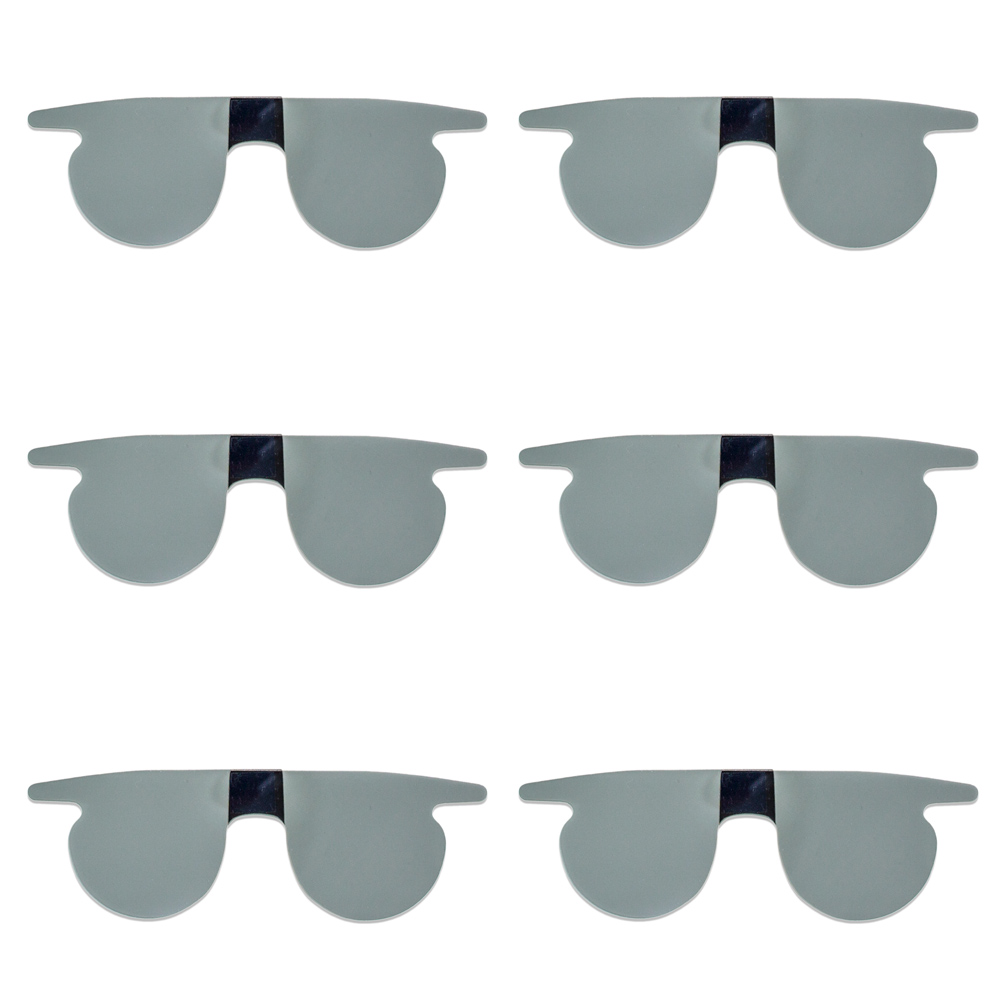 SlipIns - Polarized Flat SlipIns(Package of 6)Packed in Individual Bags Do not work with 3-D TV's