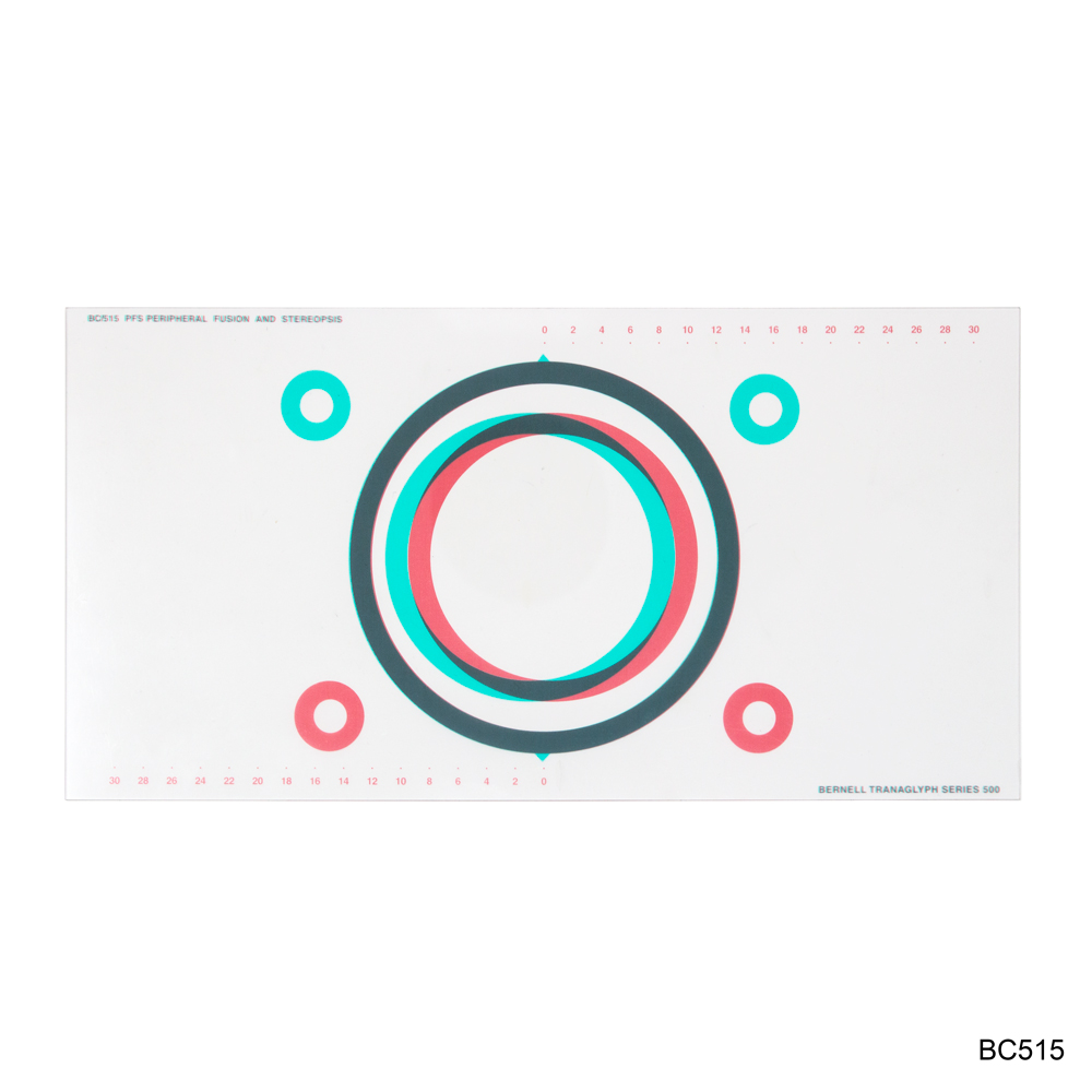  Variable  Tranaglyph&trade;   Peripheral & Stereopsis (B)