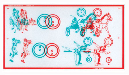  Fixed Demands Tranaglyph&trade;   (4-10PD) - Horse, Golf (B)