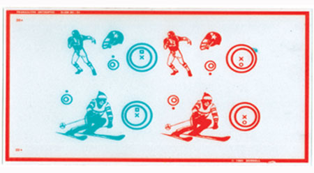  Fixed Demands Tranaglyph&trade;   (20-22PD) - Football, Skier (D)
