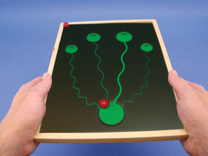 Anti-Suppression  Maze Game   Squiggly Line (Wood Frame) 