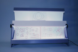 Bernell Slide Illuminator&trade;Holds up to four standard tranaglyphs!