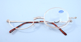  Make-up Magnifying Glasses   +2.00D  Color: GOLD 