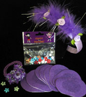 Krafty Patches&trade;    Princess Patch Sets  (20 Patches)  Color: Purple 