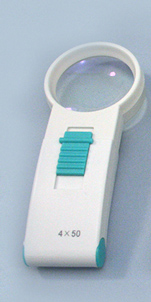  LED Pocket Magnifier   (4X) 50mm  