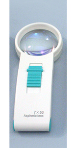  LED Pocket Magnifier   (7X) 50mm 