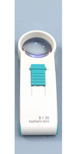  LED Pocket Magnifier   (8X) 35mm 