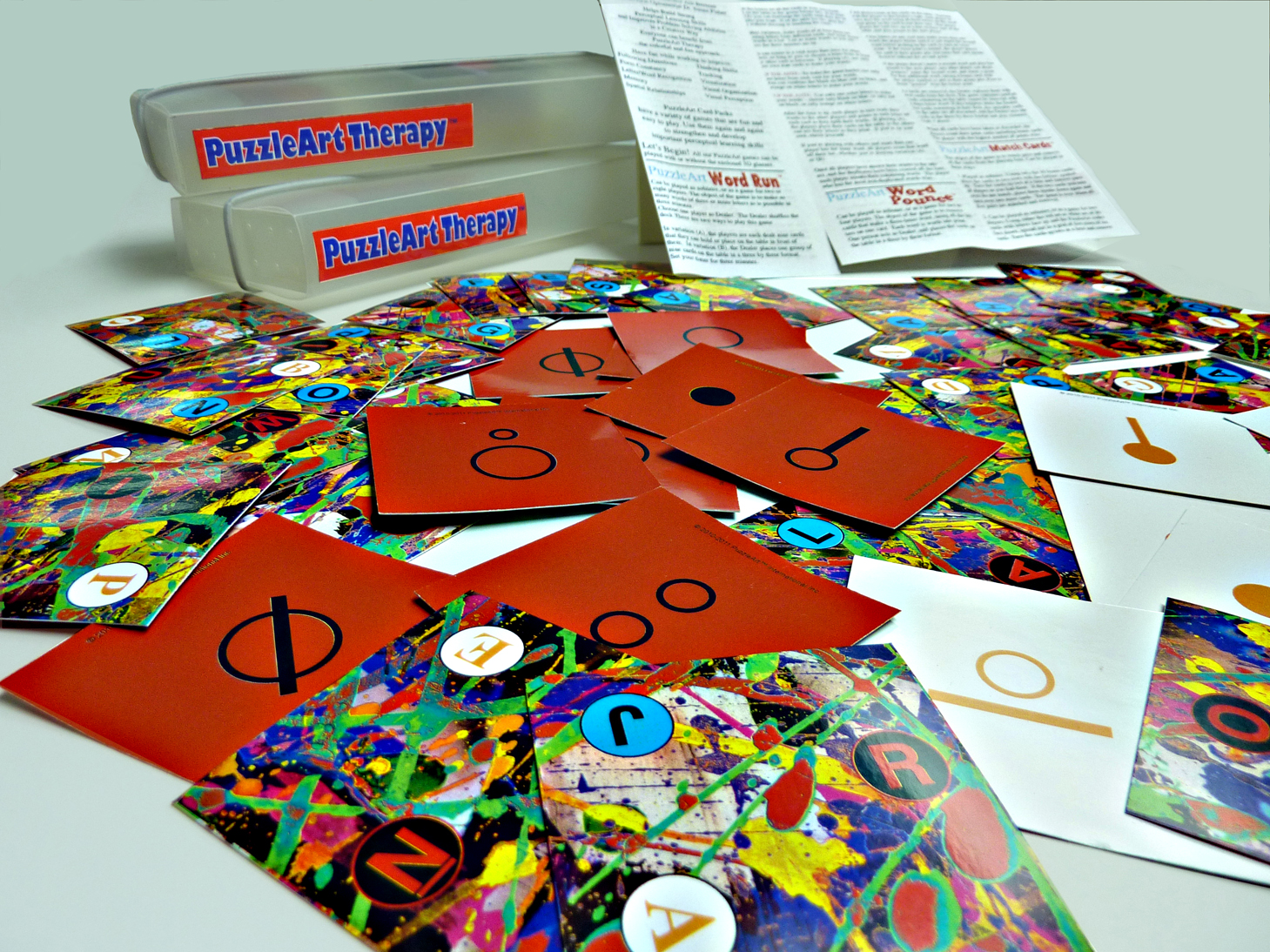 PuzzleArt Card Pack 5+In Full 3D color3D Glasses Included
