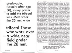 BC2203  Newspaper: 8-point type to 48-point type