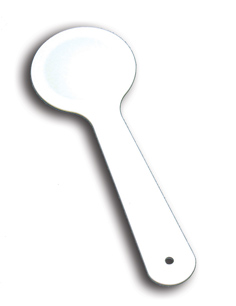  Vinyl Occluder   Color: White
