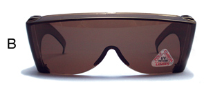 (B)  LaRue Goggle   (Regular) - Brown Amber